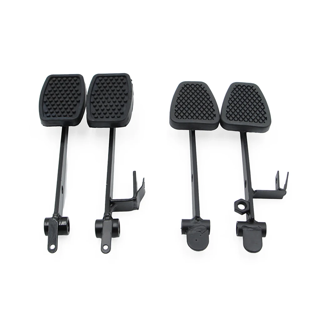 Pedales de Freno y Acelerador Antideslizantes para Go Kart, Accesorios de Modificación para Cuatrimotos, Go-Karts, UTV, Triciclos y Bicicletas de 4 Ruedas