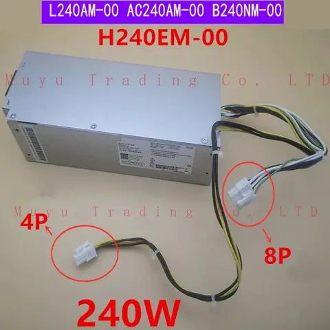 델 7040 3650 3040 3655 8 핀 240W 전원 공급 장치, H240EM-00 HU240AS-02 H240AM-02 AC240AM-00 D240EM-00, DHVJN, 정품 PSU, 신제품