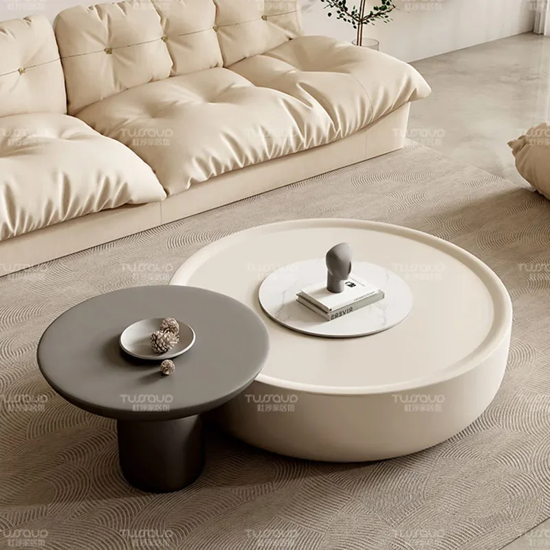 

Японские журнальные столики для спальни, минималистичные круглые роскошные кофейные столики, современный дизайн, низкий столик для гостиной, мебель для дома