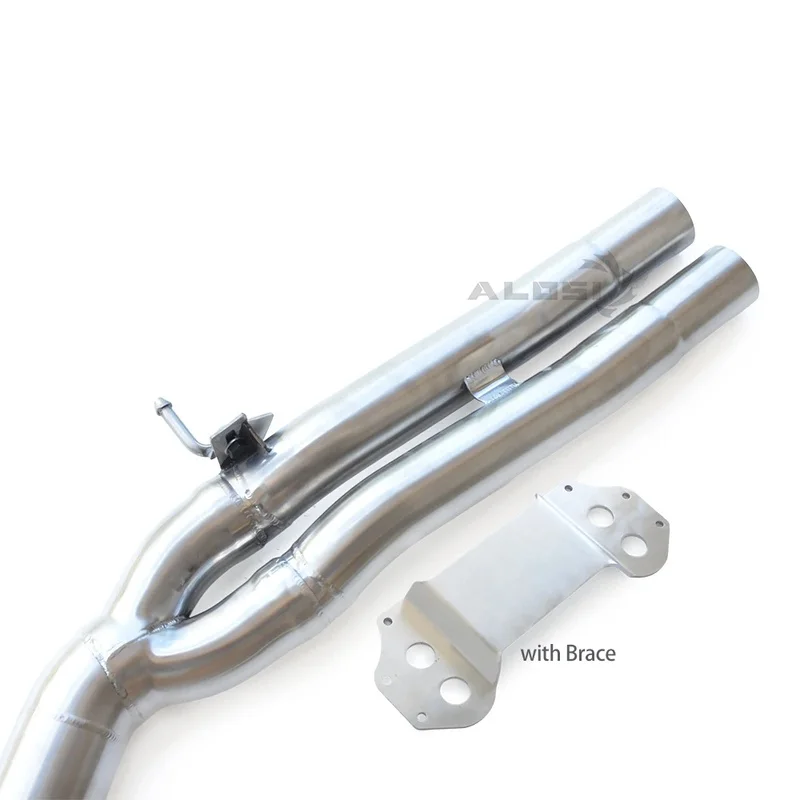 Factory M3 M4 G80 G82 3.0T G81 Touring 2021-2024 Automotive Exhaust System Insulated Stainless Steel Middle Pipe