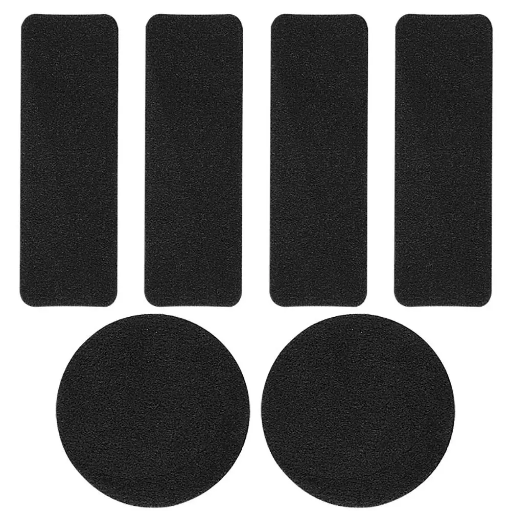 6pcs Replacement Self-Adhesive Shoe Repair Patch Microfiber Leather Universal Shoe Heel Repair Durable Sneaker Repair Pads