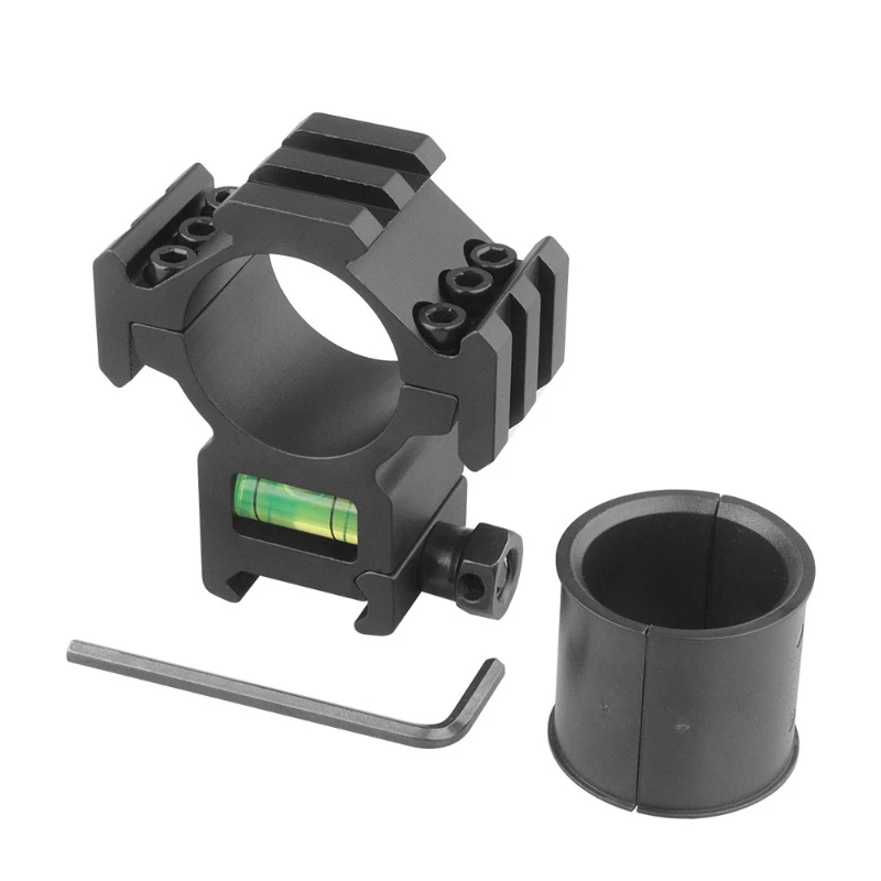 

Rifle Optic Scope Mount 25.4mm/30mm Rings Mount with Bubble Level fit 20mm Picatinny Rail for Tactical Hunting rifle Aimng Base