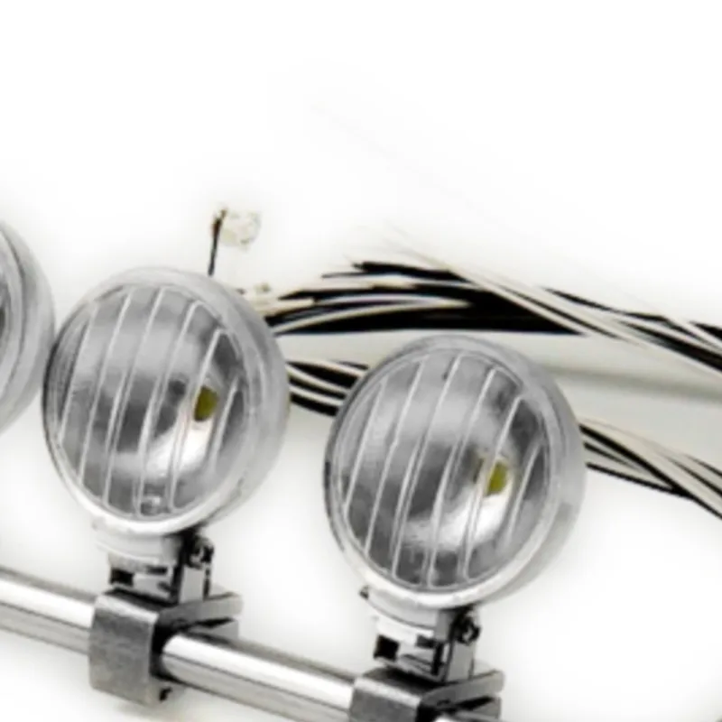 

Запасные части Lesu: светодиодный прожектор/фара для радиоуправляемых моделей тракторов-грузовиков Tamiya 1/14 R620 R470