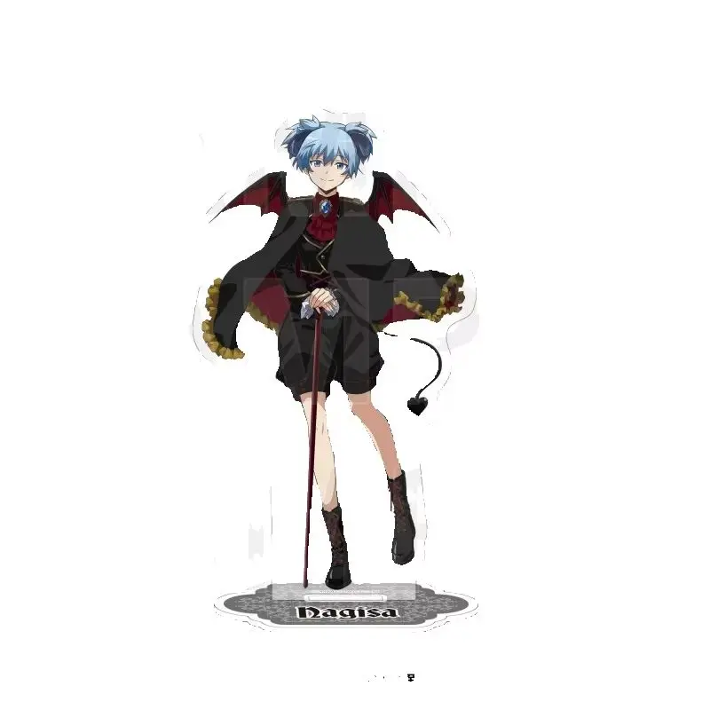 Assassination Classroom 15cm Karma Akabane Nagisa Shiota Acrylic Stand Figure Keychains Tabletop Decorations