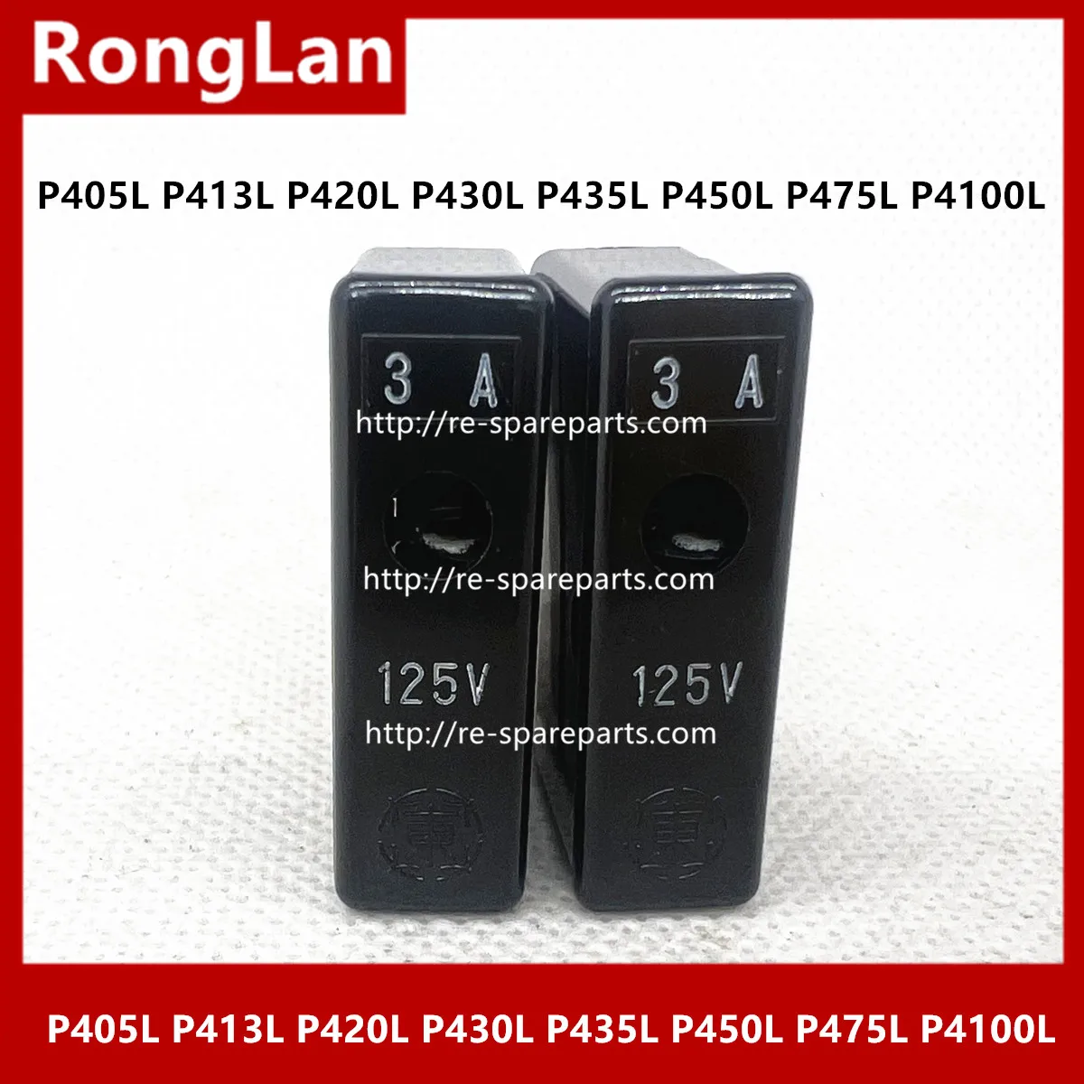 Japanese  fuse P405L P413L P420L P430L P435L P450L P475L P4100L 0.5A 1.3A 2A 3A 5A 7.5A 10A 125V Big East Telegraph--10PCS/LOT