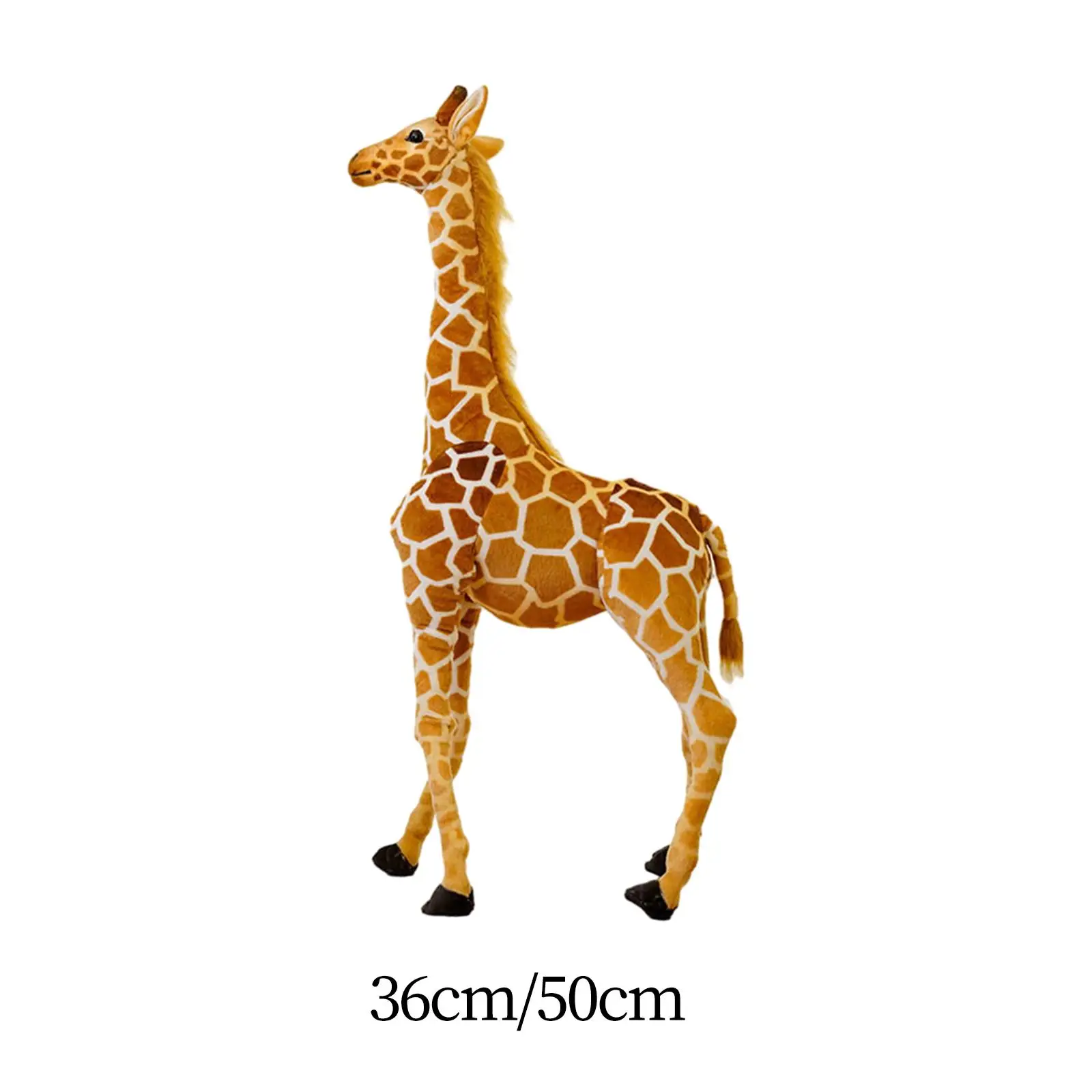 

Plush Toy Giraffe Figure Deer Doll Adults Gifts Stuffed Animal Plush Cuddly Cushion Throw Pillow for Anniversary Preschool