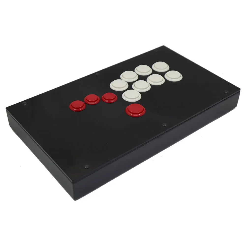 RAC-J801B All Buttons LeverLess Arcade Joystick Fight Stick For PS5/PS4/PS3/PC Sanwa OBSF-24 30