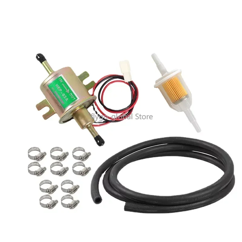 

Auto tuning parts HEP-02 DC gasoline pump fuel pump 12-24V electronic diesel pump fuel line filter kit FP-1012/1069