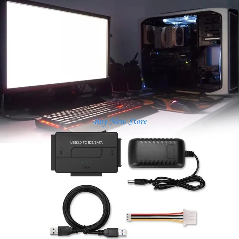 

20ce IDE в USB3.0 Адаптер Адаптер Адаптер Адаптер Адаптер для 2,5 дюйма/3,5 дюйма и IDE HDD для ПК ноутбука