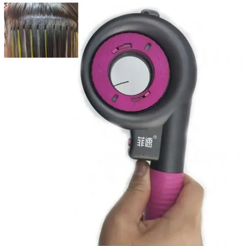 Good Quality Thread Extension hine for Salon Wire Hair Connector Tool for Hair Bulk