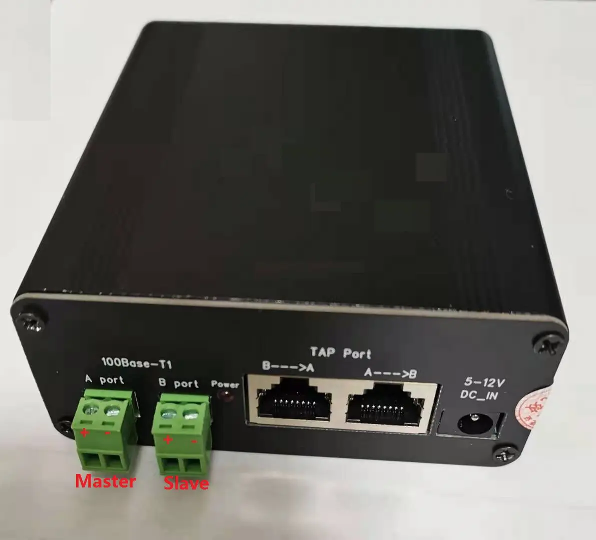 Automotive Ethernet Data Monitor MDI TAP 100BASE-T1 Passive Capture Non-Interference for ECU ADAS Diagnostics