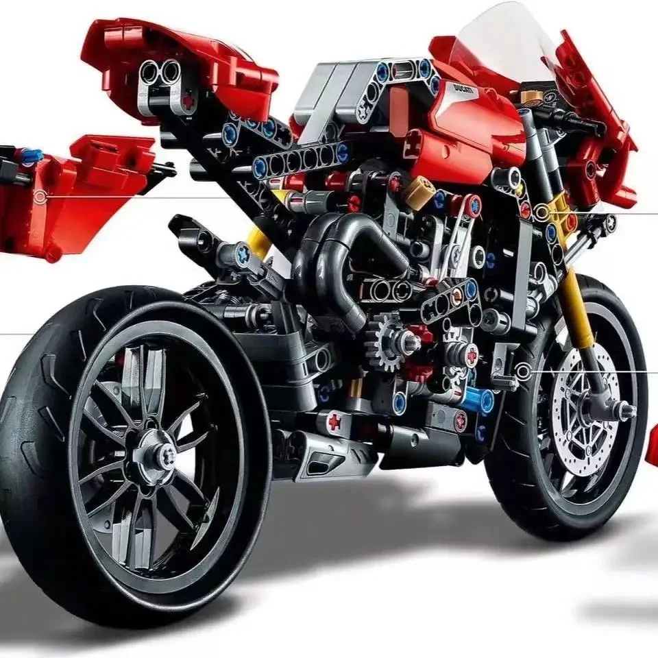

HOT Super Sports Car 646pcs Building Blocks Kit Scale MOC Car Christmas Xmas Toys,Collectible Race Model,for Boys,Adult with Box