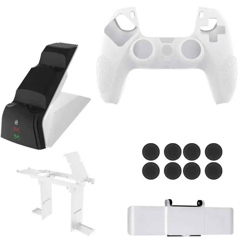 

Dual Fast Charger ForPS5 Wireless Controller Charging Cradle Dock Station ForPlay Station 5 Joystick Gamepad Joypad Accessory