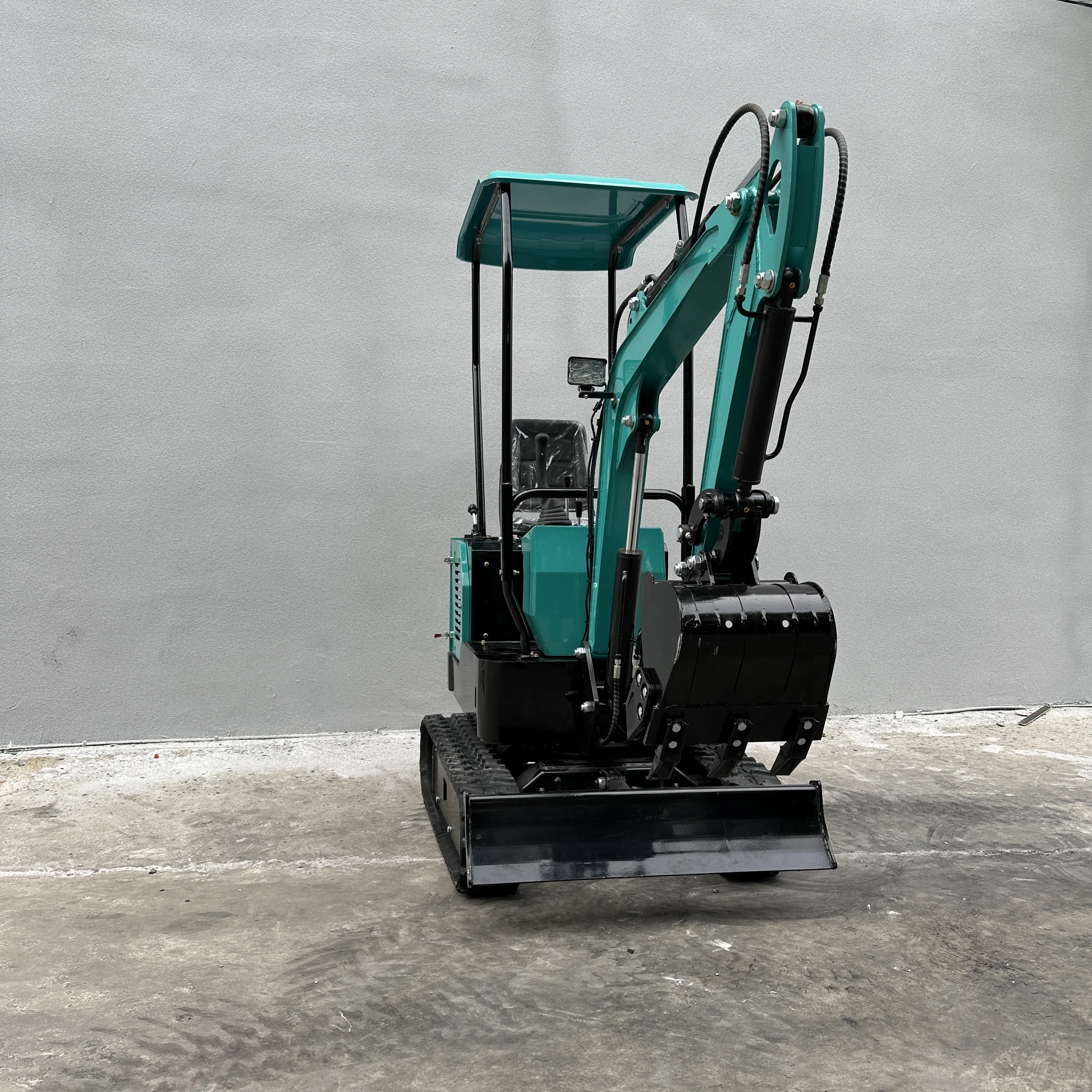 الصين 1 طن 1.2 طن حفارة حفارة هيدروليكية صغيرة باجر صغير شحن مجاني مايكرو حفار مصنع كوبوتا حفارة صغيرة #4