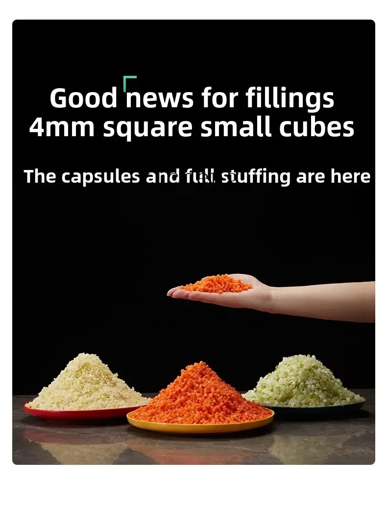 C6.17 stuffing machine dicing small particle stuffing machine vegetable stuffing machine green onion chopper fried