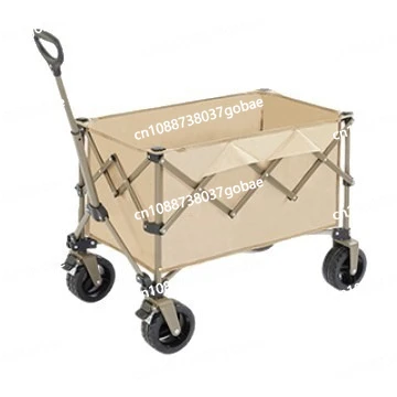 

Camper can be folded to set up a stall cart, outdoor camping is portable and gathered
