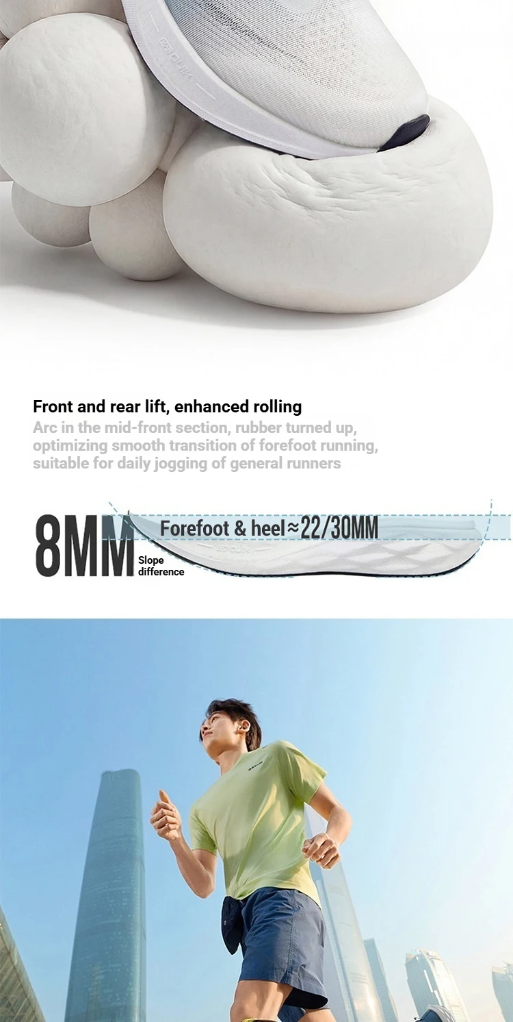 361 Degrees Refresh Men's Casual Running Shoes Mesh Breathable Comfortable Broadened Vamp Male Walking Sneakers 672622225