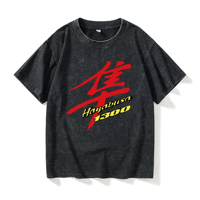 

Motorcycle Culture Surrounding T-Shirt Short Sleeve Casual Clothes Women's round Neck Large Size Loose Fit Cotton Tee