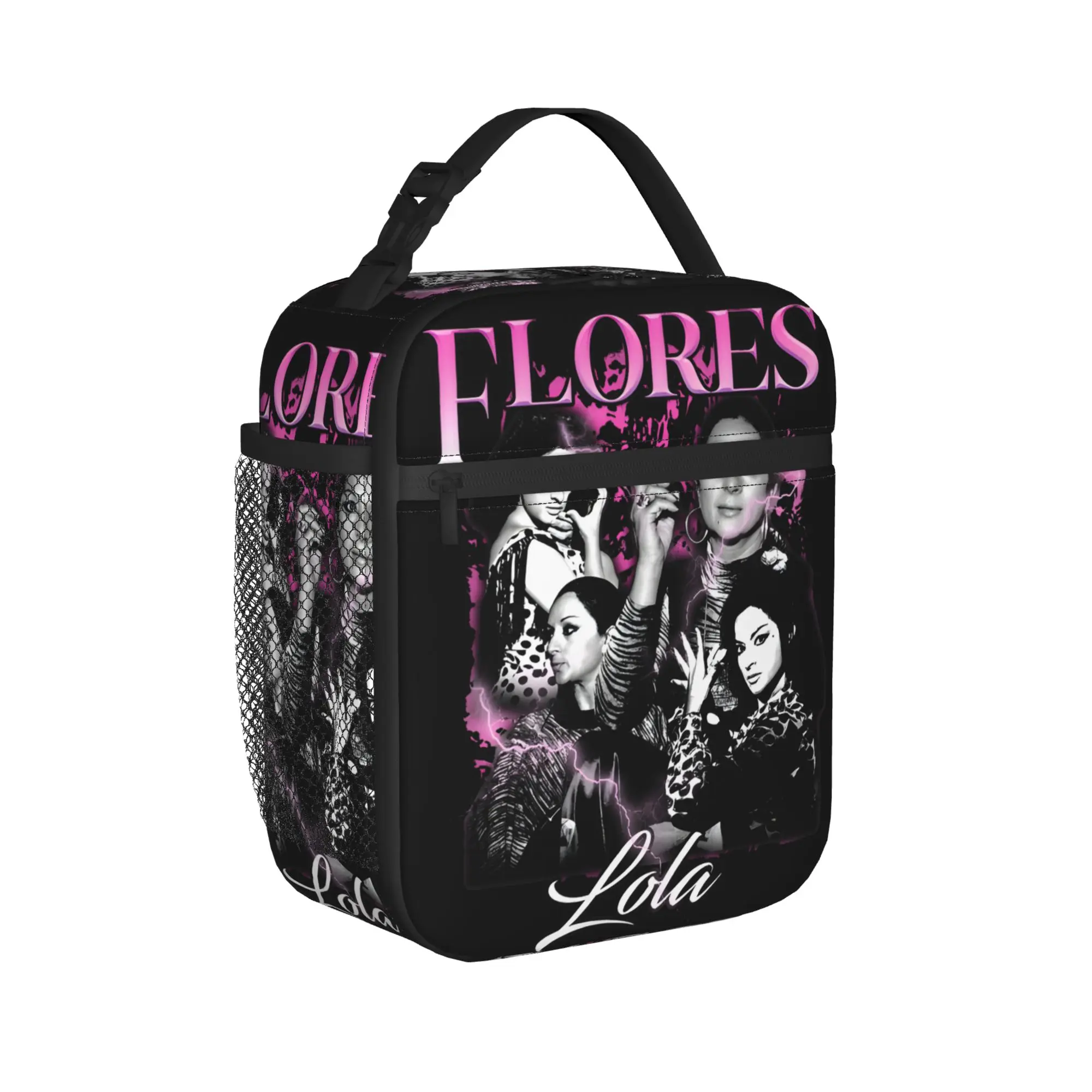 Lola Flores  Insulated Lunch Bag High Capacity Singer Legend Reusable Cooler Bag Tote Lunch Box School  Travel Food Storage Bags