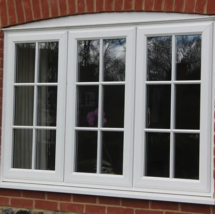 Modern Design Villa Single and Multiple Hinged Window Durable High Quality Glass Windows Mosquito Repellent Casement Windows