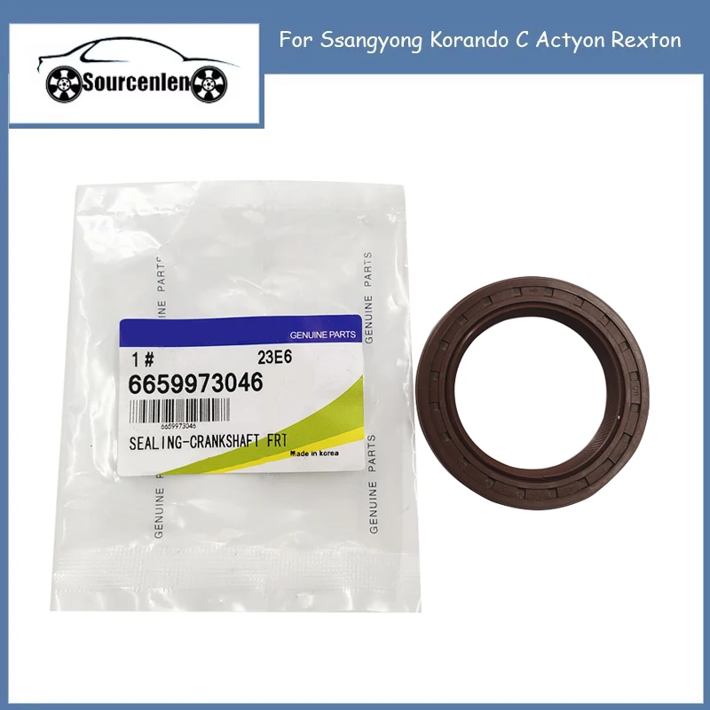 6659973046 Brand New Genuine Crankshaft Front Oil Sealing for Ssangyong Korando C Actyon Rexton 6659973646