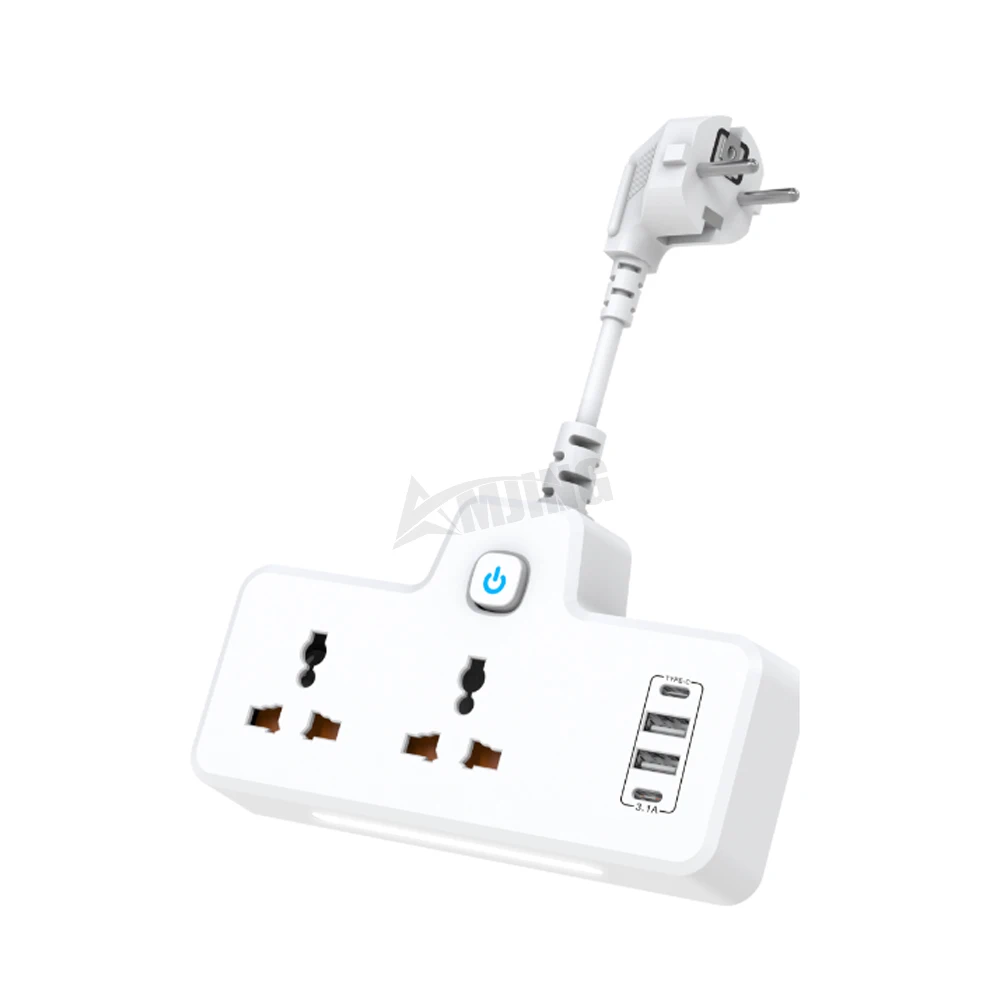 

Universal Outlet EU Plug Sockets Power Strip With USB Port Charger And Switch Multifunction Lighting Wall Socket Surge Protector