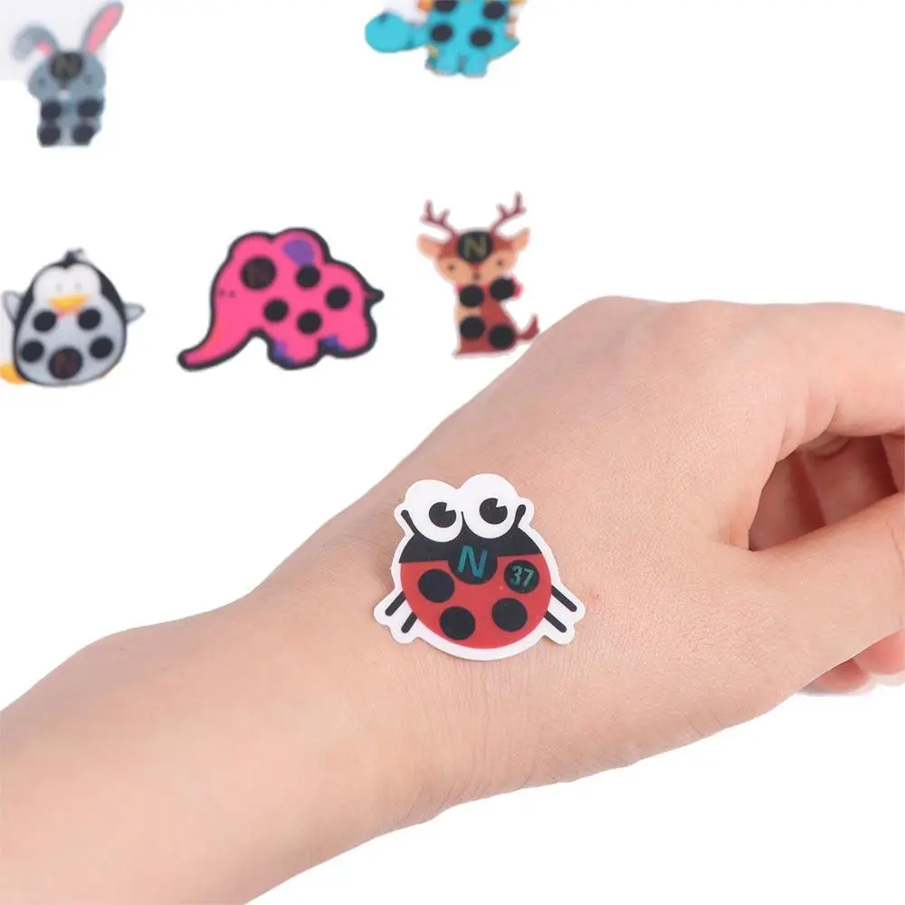 Cartoon Animal Kids Head Baby Care Thermometer Forehead Sticker Temperature Test Thermometers