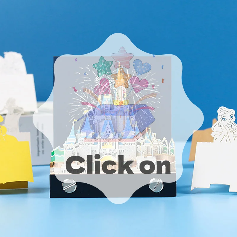 

Time Piece Calendar 2026 Desk Calendar With LED Light 3D Tear-away Calendar Paper Carving Art Memo Pad Notepad Gift Christmas