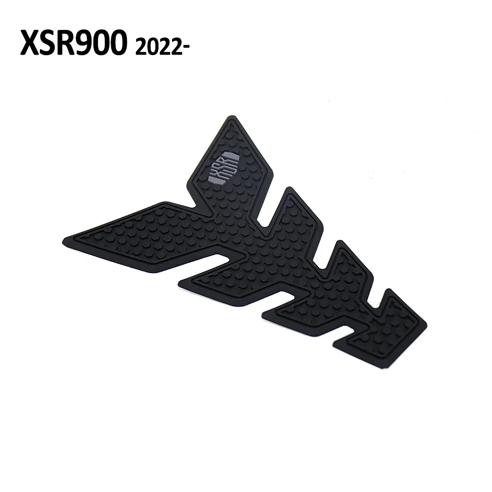 Motorcycle Accessories Set of Black Logo Anti-Slip Fuel Tank Pad Kit Knee Pads New For Yamaha XSR900 xsr900 XSR 900 2022 2023