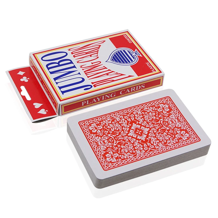 Jumbo Playing Cards  Pokers 12.7*9CM Playing Card Poker for Board Game Gambling Magic Tricks Tools GYH