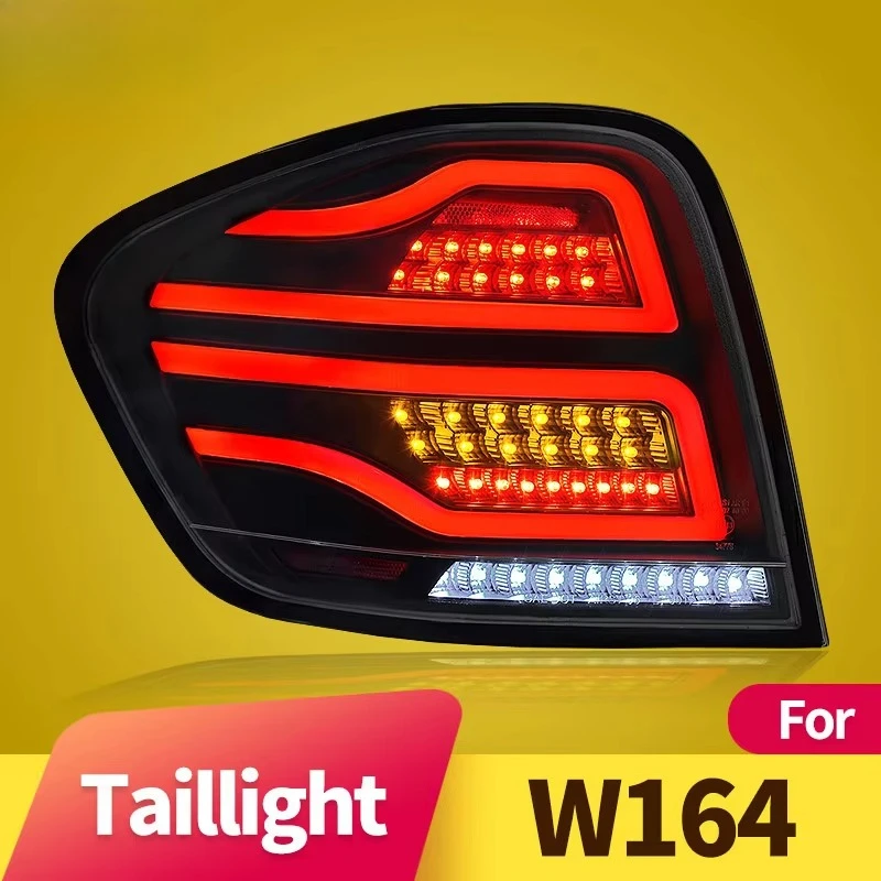 Car Styg Lamp for Mercedes benz ML W164 Tail Lights 2005-2008 ML350 ML500 LED Tail Light Signal DRL Brake Reverse  Accessories