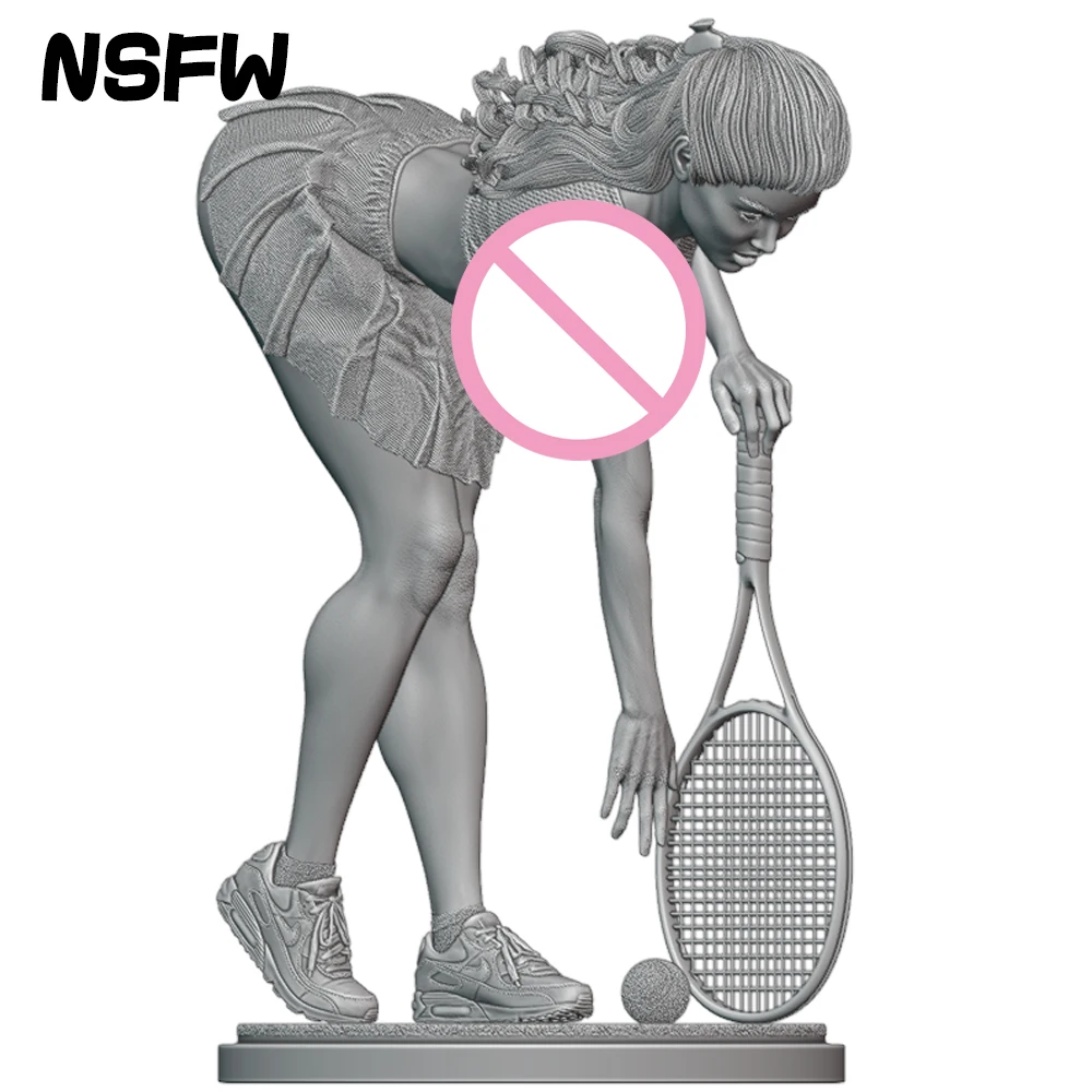 

1/24 3d Printing Model Kit BelleTennis Ball Sexy Girl NSFW Anime Figure Model Kit DIY Miniature Reduction Statue Unpainted Toys