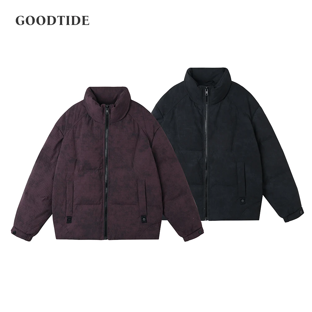 

Men's 90% White Duck Down Stand Collar Puffer Jacket 2025 Winter New Loose Casual Warm Outerwear