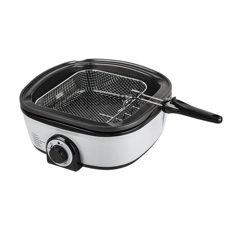 Home Appliances Electric Hot Pot Thickening Cooker Multifunctional-cooker Non-stick Cooking Pan Steam/Hot Pot Grill Warm Deep F