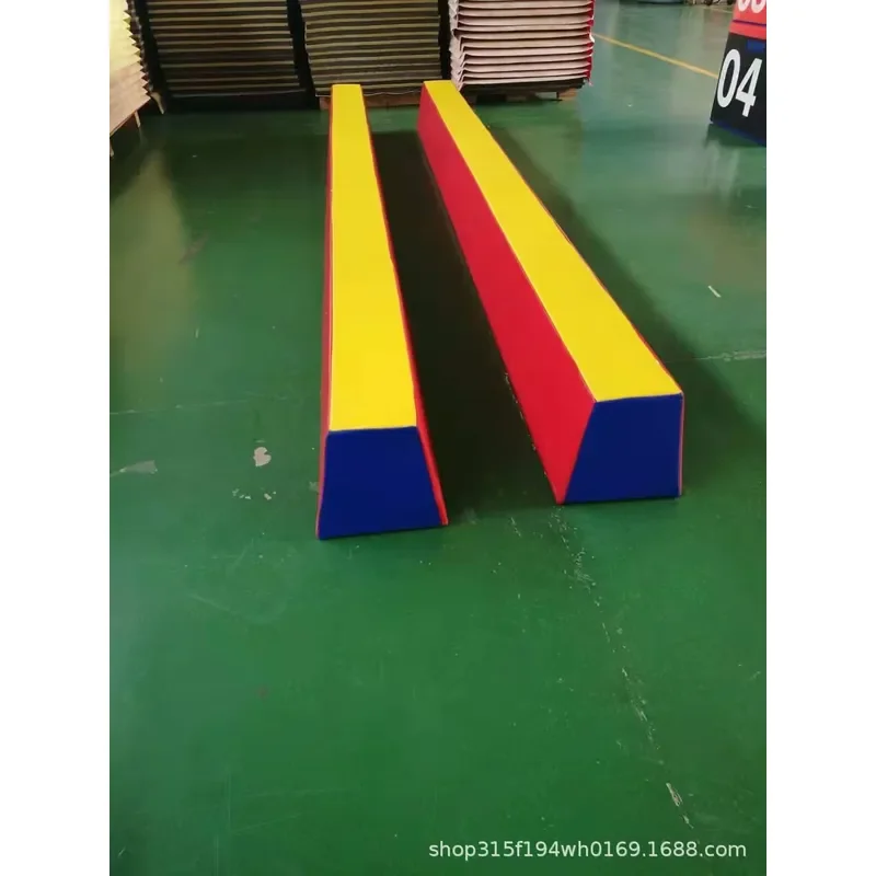 Wooden Balance Beam for Kids Kindergarten Physical Training Equipment Sensory Teaching Aids Sports Entertainment Toy for