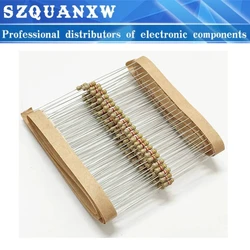 100個1/4ワット0.25ワット5% 炭素皮膜抵抗1R〜1メートル2.2R 10R 22R 47R 51R 100R 150R 470R 1 18k 4.7 18k 10 18k 47 18k 1 2.2 10 22 47 51 100オーム