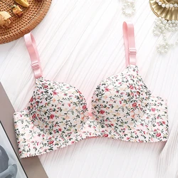 Girls One-Piece Bra Breathable and Comfortable Daily Use Underwears Girls  Anti Slip Shoulder strap Adjustable Training Bras