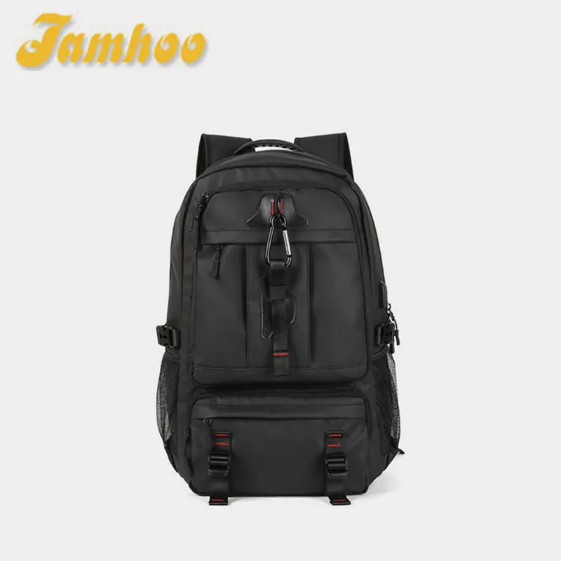 

Jamhoo Men's Outdoor Backpack Climbing Travel Rucksack Sports Camping Hiking Backpack Large School Bag Pack For Male New Mochila