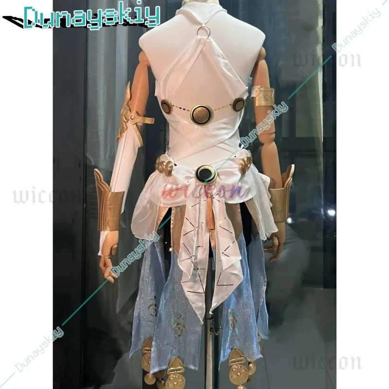 

CyWw Game Wuthering Waves Iuno Cosplay Costume Wuwa Iuno Wig Full Set Women ‌‌‌Halloween Party Role Play Clothing Carnival Outfi