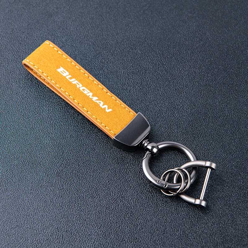 لسوزوكي بورجمان 650 400 125 200 AN650 AN400 AN125 AN200 اكسسوارات دراجة نارية عالية الجودة كيرينغ الجلود الجلد المدبوغ المفاتيح #5