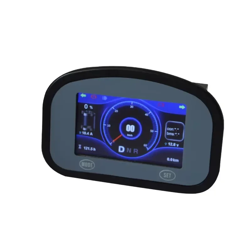 Digital Display Instrument Cluster for Electric Golf Cart New EV Dashboard Combination Meter Panel Gauge Screen Replacement