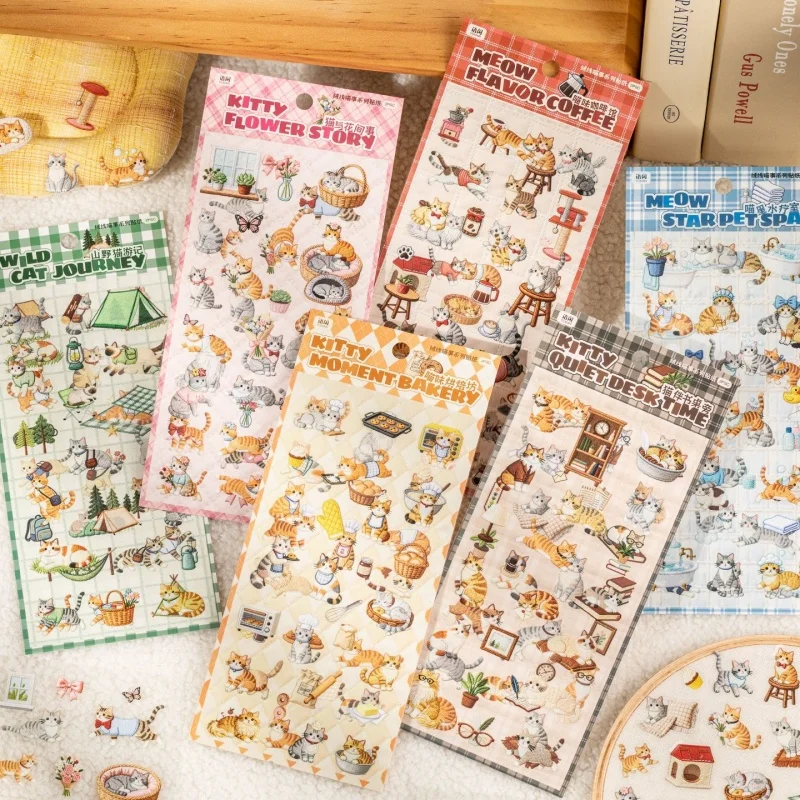 30pack-lot-kawaii-cat-pet-stickers-cute-scrapbooking-diy-diary-decorative-stationery-sticker-album-stick-label