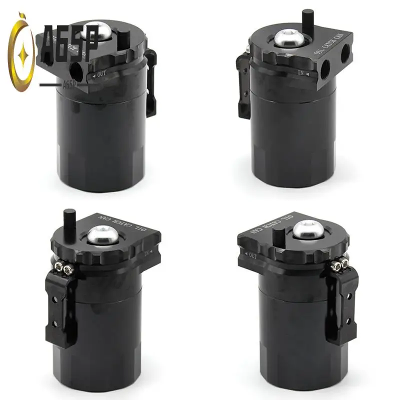 

A65P-Car Breather Oil Pot Kit With Air Fiter Oil Separator For Chevy Silverado 19-20 GMC Sierra 19-20