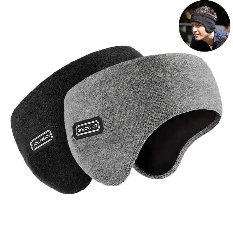 

Winter Warm Earmuffs Headband with Ear Flaps Suitable for Outdoor Bicycles, Skiing, Running - Windproof Neutral Ear Muffs
