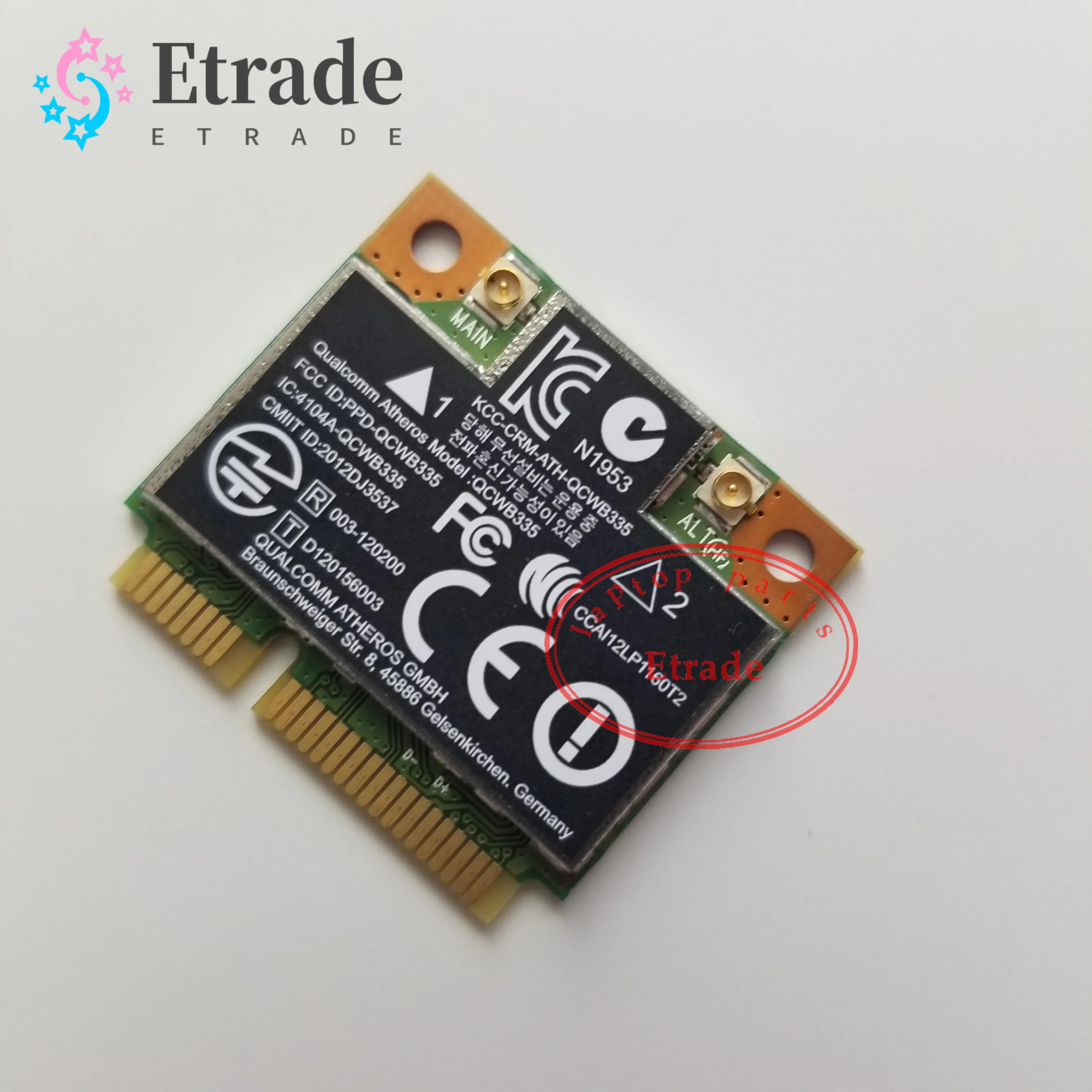 For HP Qualcomm Atheros QCWB335 AR9565 Bluetooth 4.0 Wireless Wifi Card 733476-001 733268-001 689457-001 690019-001