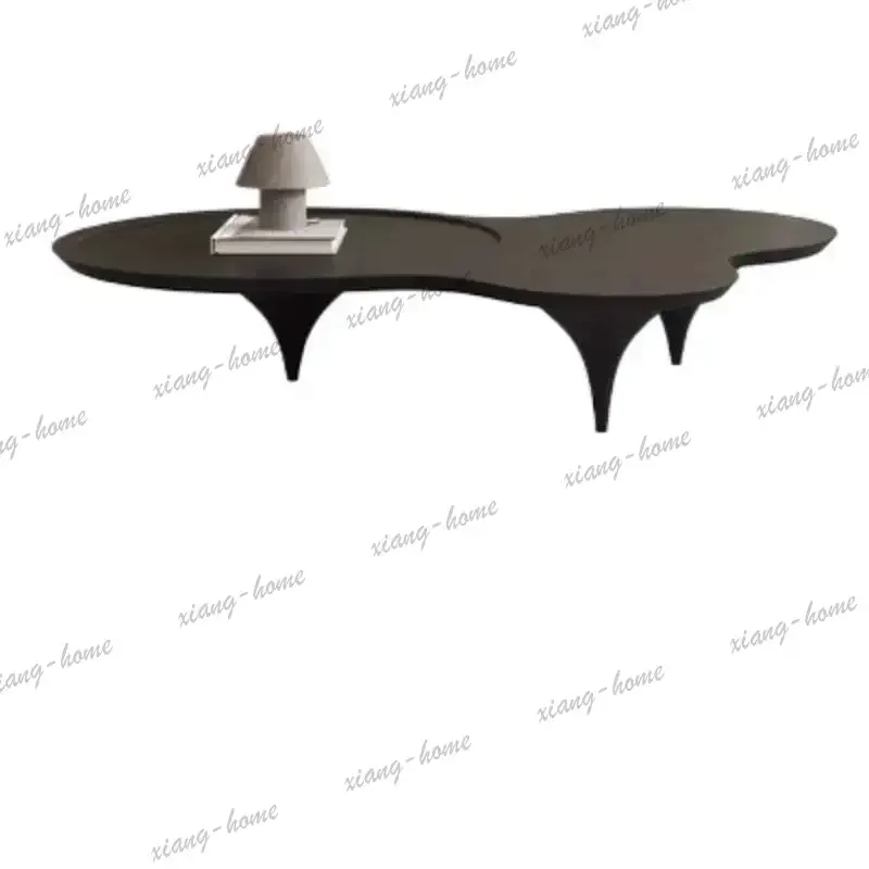 Factory Direct Nordic Modern Coffee Table Irregular Luxury Small Minimalist White Coffee Table Decor Round Meuble Salon Living R