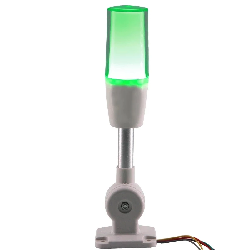 Steady Tricolor Folding 24V Led Warning Lamp Alarm Led Signal Tower Caution Light For CNC Machines Indicator Fault Safety Light