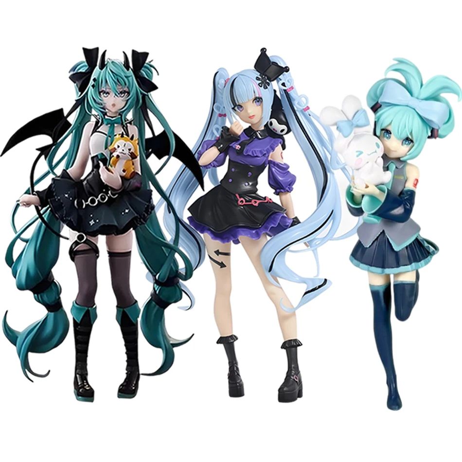 Anime Hatsune Miku Figur, Puppe, Spielzeug, PVC-Modell, Weltplan, Hatsune Miku, Tischdeko, Geburtstags-, Weihnachts- oder Halloween-Geschenk.