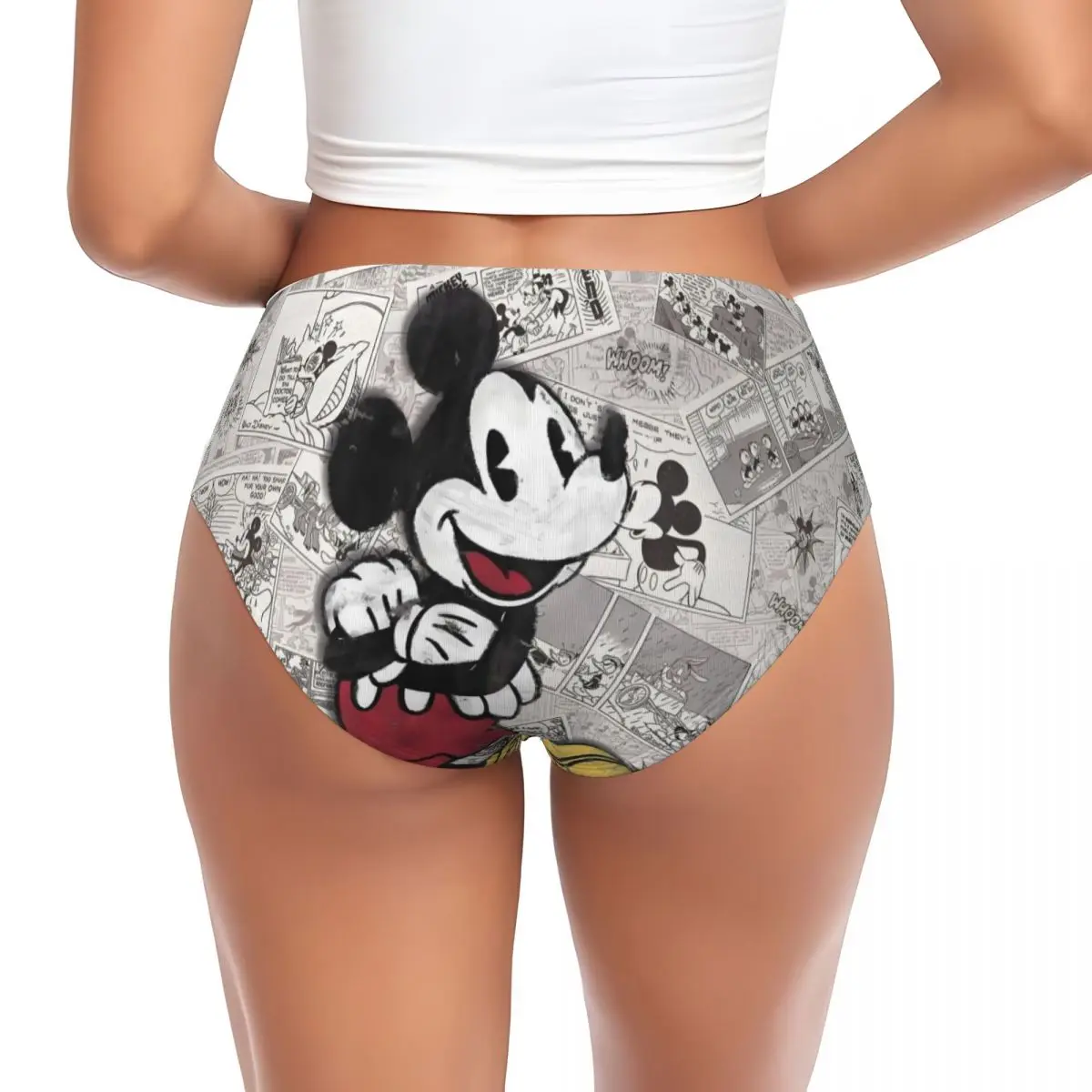مخصص ميني ماوس ميكي ماوس الكرتون سراويل قصيرة النساء تنفس Mangas الملابس الداخلية