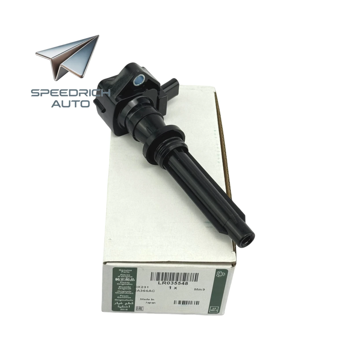 

LR035548 C2Z18619 Катушка зажигания для Jaguar F-PACE 2016 XE RANGE 2015 XJ XF XK NEW DEFENDER 2020 RANGE ROVER VELAR DISCOVERY 4/5